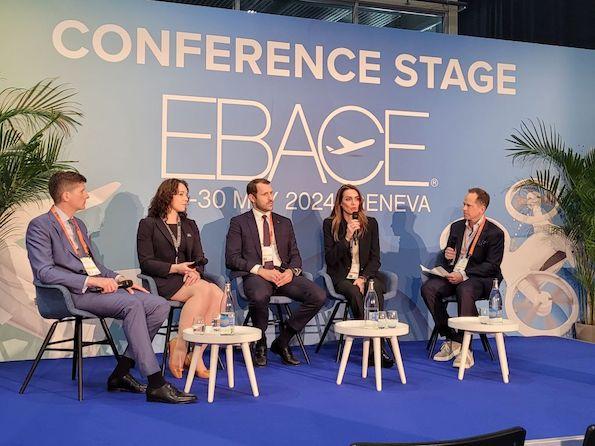 ebace 2024 conference panelists seated onstage