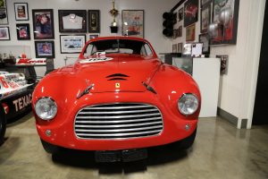 1950 Ferrari 195S driven by Dick and his son in the Mille Miglia, Italy
