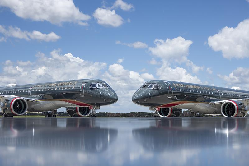 Royal Jordanian Embraer E190 E2 Noses