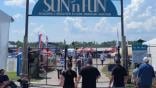 Sun 'n Fun welcome sign